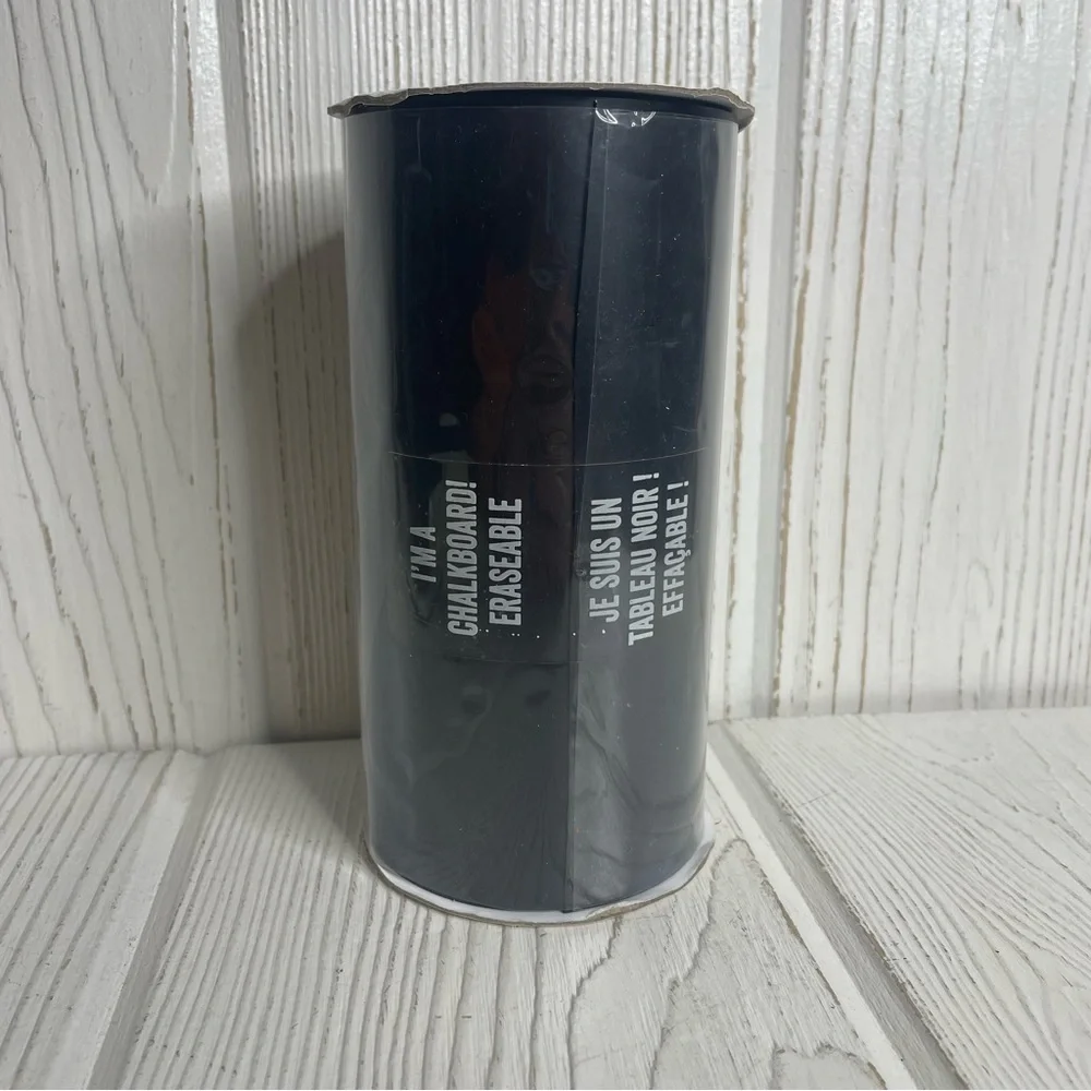 NEW 6” Roll Chalkboard Ribbon Black Erasable 15’ 100% PCV